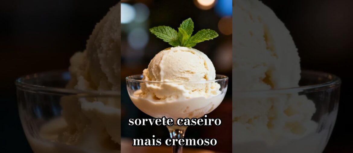 Qual é o SEGREDO Para Fazer Sorvete CREMOSO Em Casa Com 3 Ingredientes? #SobremesaFacil #Viral Qual é o SEGREDO Para Fazer Sorvete CREMOSO Em Casa Com 3 Ingredientes? #SobremesaFacil #Viral