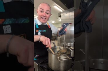 Classic French mother sauce #velouté #sauce #culinaryschool #roux #cookingshorts #everydayisfeastday