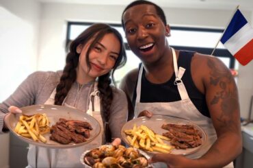 COOKING FRENCH FOOD WITH MARKELL 🍳🐌