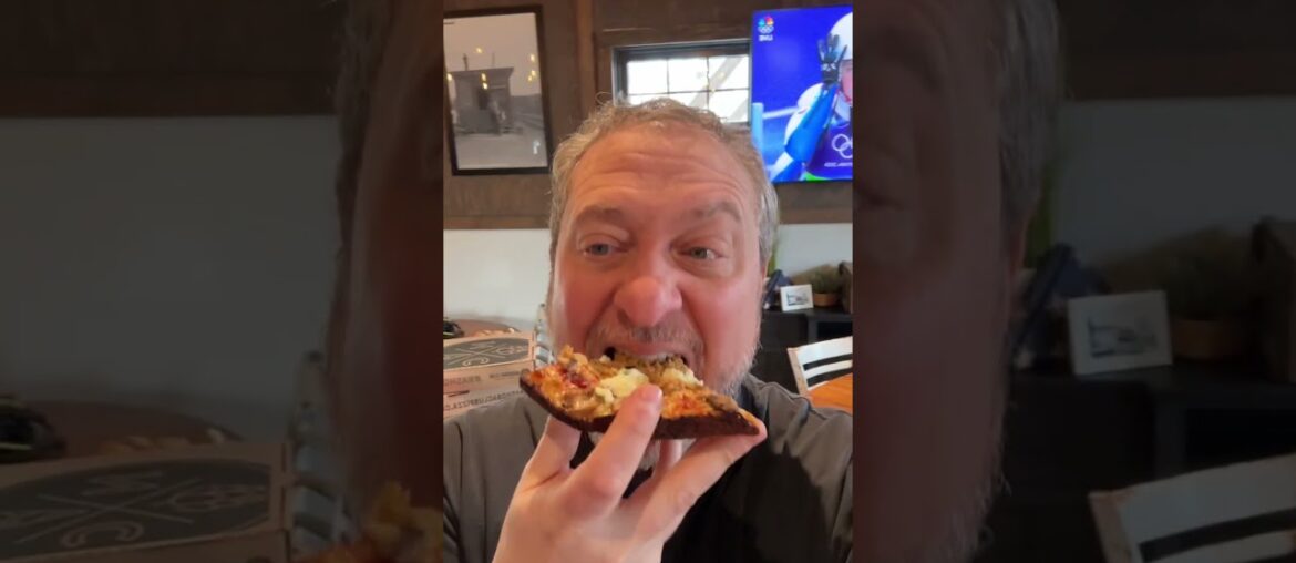 Bar pizza and hand cut fries at the Nashoba Club in Ayer MA.