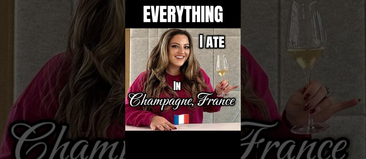EVERYTHING I ate- Champagne, France🇫🇷#travelvlog #traveltips #champagne #reims #epernay #france