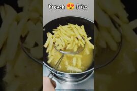 Crispy French Fries Recipe | Market Style Fries at Home 😍🍟 #Shorts #asmr #food