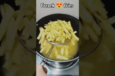 Crispy French Fries Recipe | Market Style Fries at Home 😍🍟 #Shorts #asmr #food
