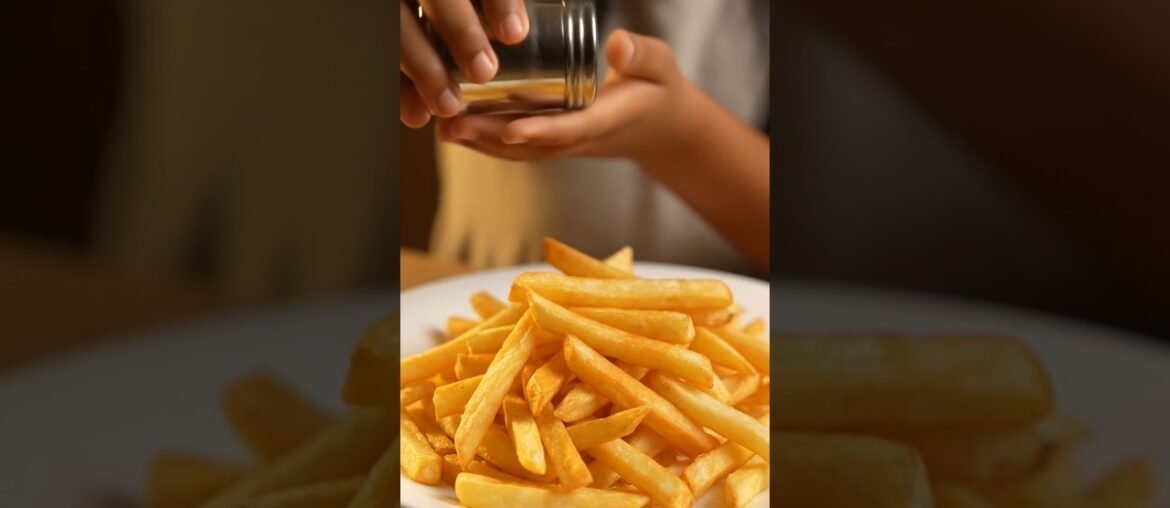 French fries recipe video made from YouTube AI Playground