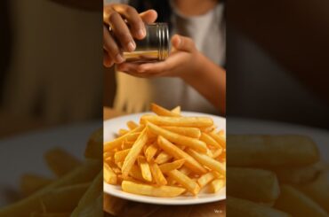 French fries recipe video made from YouTube AI Playground