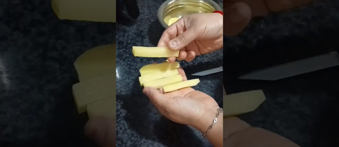 Quick French Fries Recipe|#recipe #recipevideo #reel