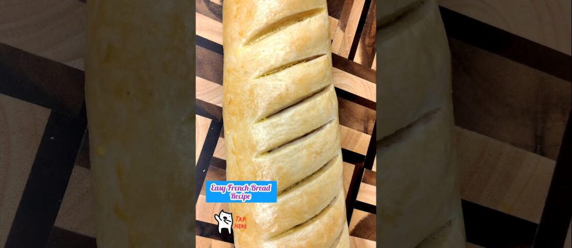 Easy French Bread 🥖 Recipe 😋 (related video is recipe video) #recipe
