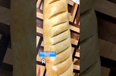 Easy French Bread 🥖 Recipe 😋 (related video is recipe video) #recipe