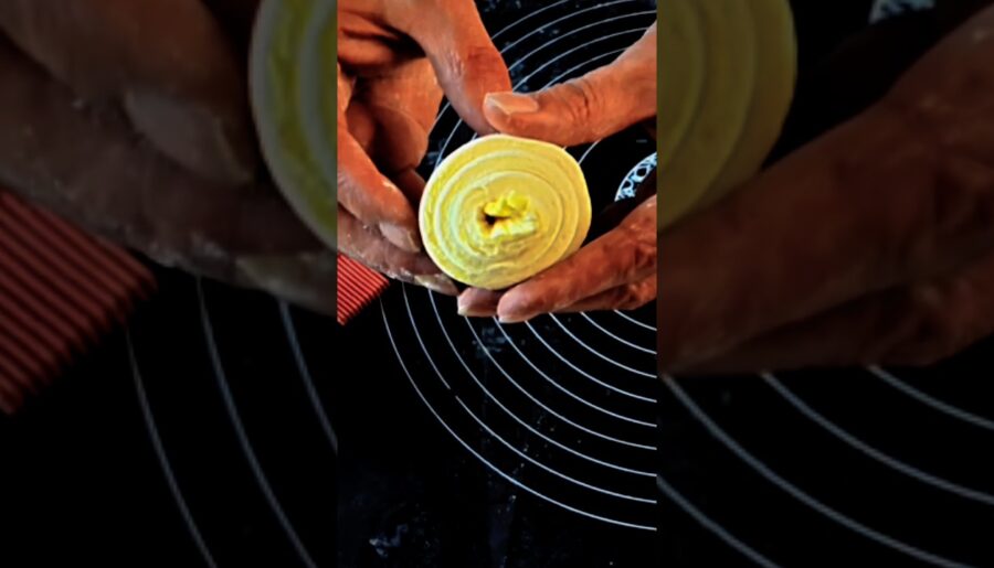 The Most Authentic French Croissant? 🥐 | Buttery & Flaky Layers ASMR #shorts