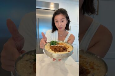 high protein French onion savory oats