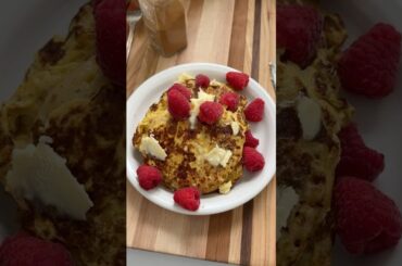 crumpet french toast❄️🪏☕️🥞 #breakfast #breakfastathome #crumpets #frenchtoast #icedcoffee