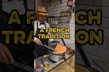 French Crepes? oui oui oui #paris #french #crepe #food #shorts #travel #onemillionbites