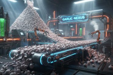 Inside the Factory: How Millions Tons of Garlic Are Processed