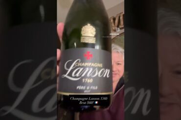 Champagne Lanson 1760 Brut $60 #champagne #review #france  #wine #winelover #wow