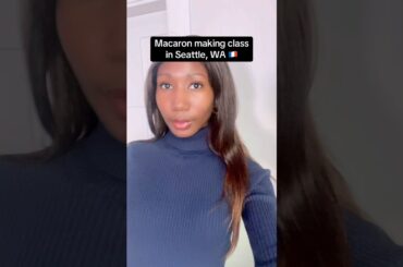 Macaron making class in Seattle Pike Place French bakery #seattle #macarons #seattlelove