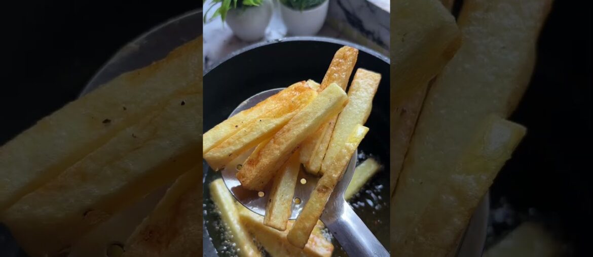 ￼Homemade French Fries recipe #viralrecipe
