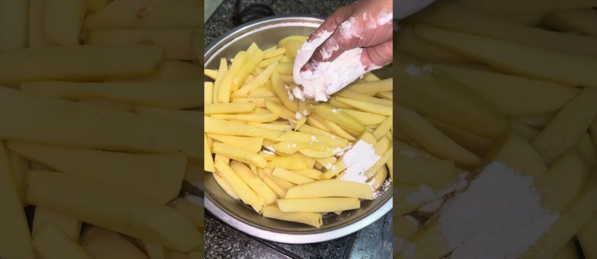 #ramzan recipe #french fries 🍟  must try this recipe #crispy & crunchy 🍟