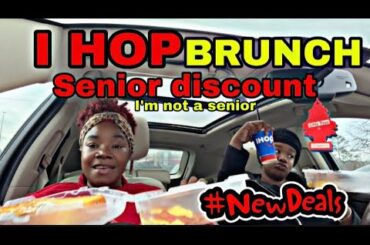 I HOP WITH A’SHA ONE RANDOM DAY! SENIOR CITIZENS PLATE VS DEALS