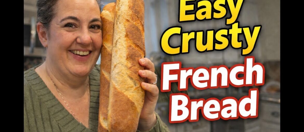 Crusty French Bread in the Bread Machine (Shaped & Oven Baked!)