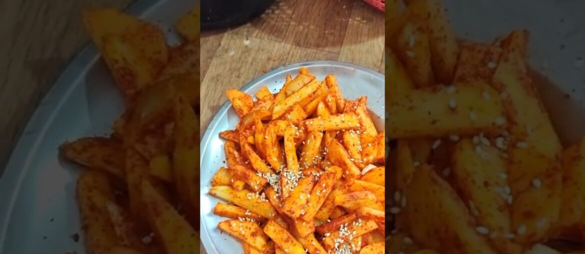 yummy French fries 🍟 #food #recipe #fingerchips #frenchfries #tastyfood #streetfood #ramzanspecial
