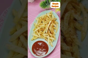 french fries recipe #shorts #ytshorts  #simplerecipescooking