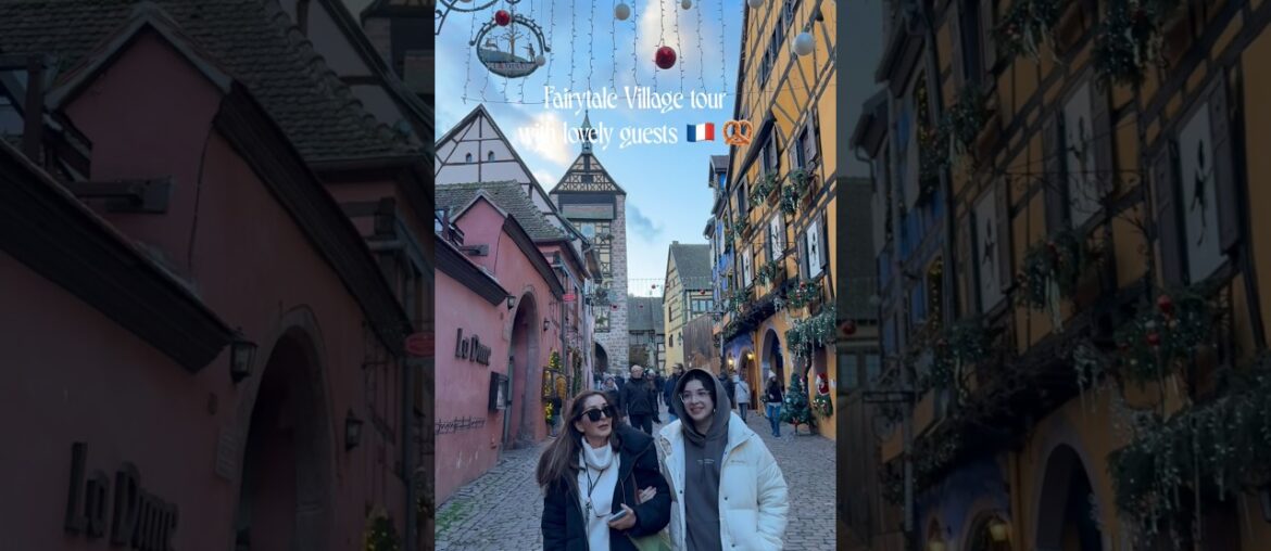Exploring Alsace’s Fairytale Villages | VIP Private Tour in Riquewihr 🇫🇷✨