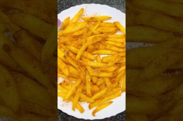Simple French Fries Recipe in Air Fryer 🔥🍟#shorts