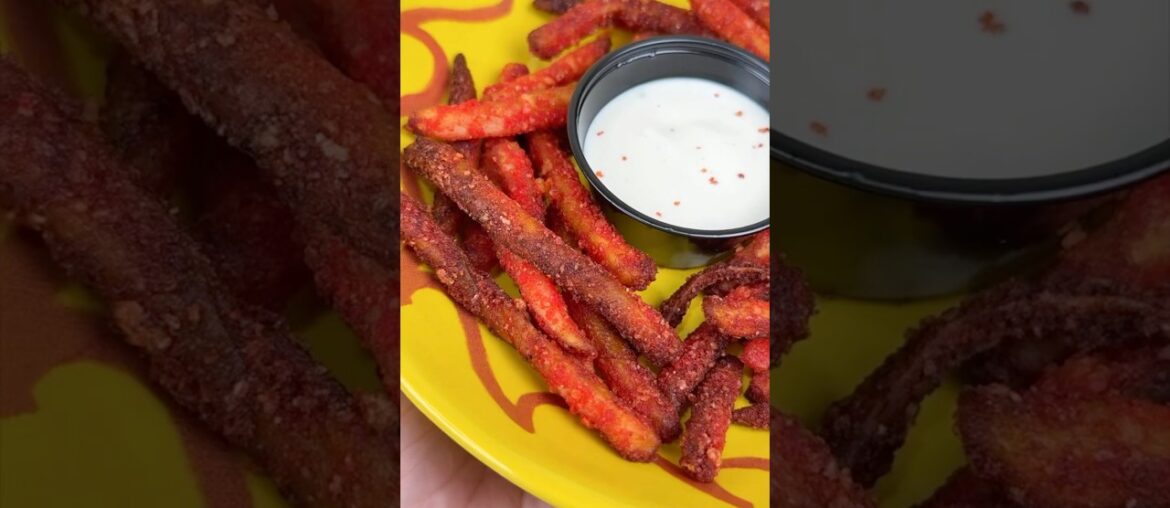 Hot Cheetos McDonald’s french fries #recipe #foodhacks