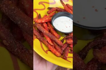 Hot Cheetos McDonald’s french fries #recipe #foodhacks