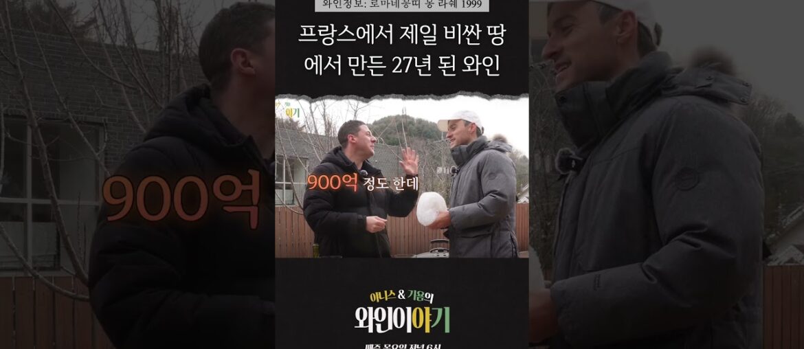 프랑스에서 제일 비싼 땅에서 만든 27년 된 와인 #shorts #쇼츠