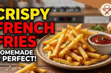 French Fries Recipe | Extra Crispy Fries at Home | Perfect Golden French Fries
