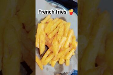 FRENCH FRIES 🍟🍟#frenchfry #french #snacks #patatochips