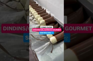 COMO FAZER DINDINS GELADINHOS GOURMET SEM BOLHAS PARA FAZER RENDA EXTRA