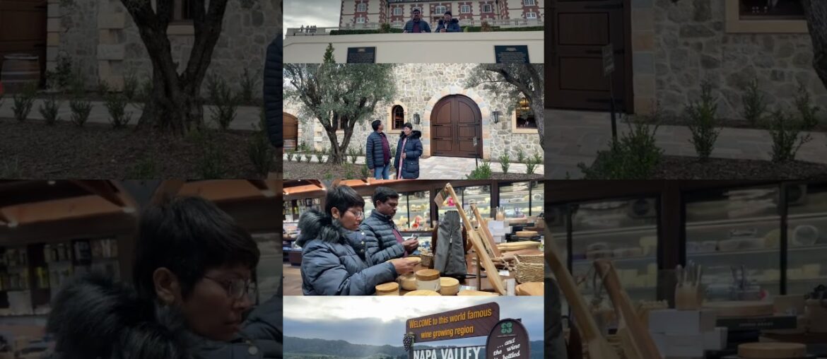 📍Locations: Domaine Carneos French Winery, V-Sattui Winery, World Famous Napa Valley arch South