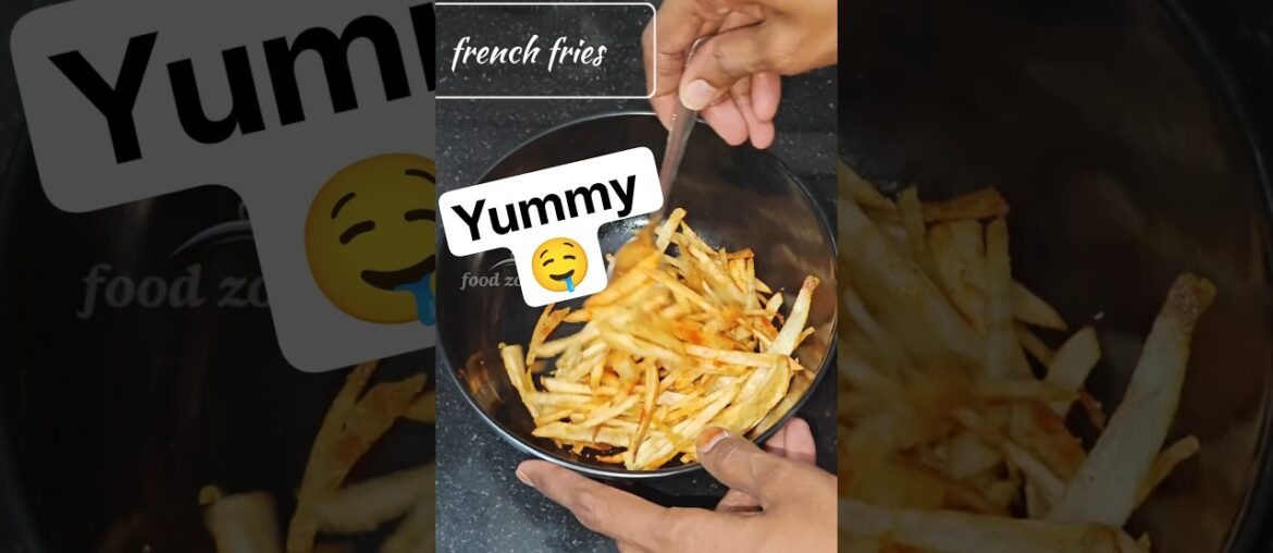 McDonald's Style French Fries Recipe 🤩 | Super Crispy #frenchfries #mcdonalds #homemadefries
