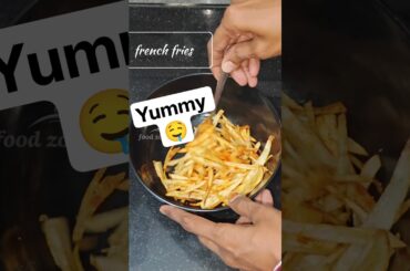 McDonald's Style French Fries Recipe 🤩 | Super Crispy #frenchfries #mcdonalds #homemadefries