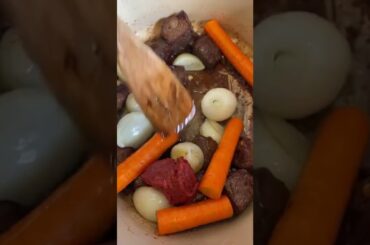 How Chefs Make Beef Bourguignon Look So Easy #cooking #technique #french