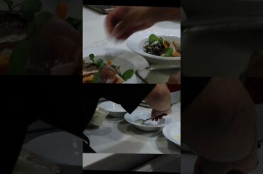 Salmon/nobisXbitterballenXblu🧀sablé#YouTubeShorts #Shorts #PrivateChef #FoodShorts #Gourmet #plating