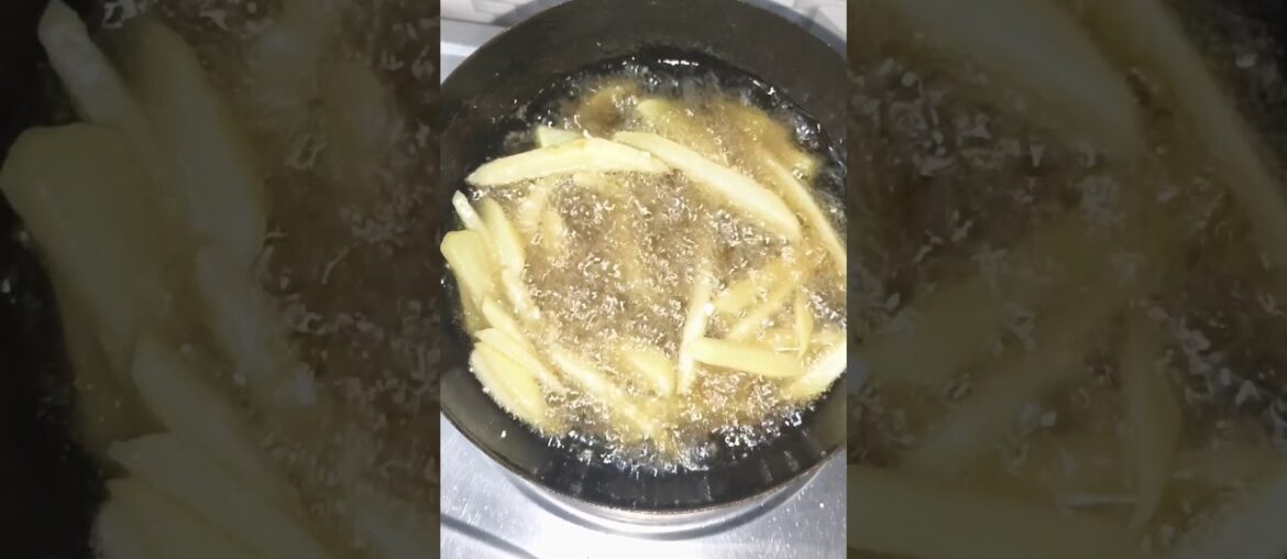 how to make crispy french fries 🍟#food #trend #recipe #shorts #viral #video #frenchfries #shortvideo