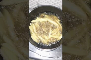 how to make crispy french fries 🍟#food #trend #recipe #shorts #viral #video #frenchfries #shortvideo