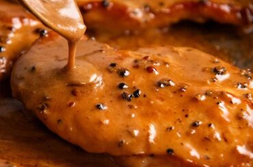 JB's Chicken au Poivre (French Chicken with Creamy Peppercorn Sauce)