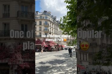 One of the most popular places in Paris 😍 Save this for your Paris list🔖