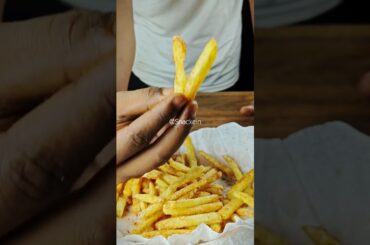 French Fry #asmr #food #asmrfood #asmrcooking #cooking #foodsounds #recipe #potato #frenchfries