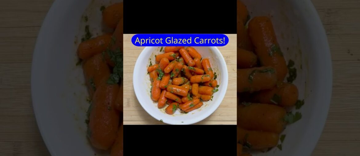 Sous Vide Glazed Carrots with Apricot Preserves Easy Sweet & Tangy Side Dish Recipe (edited) Sous Vide Glazed Carrots with Apricot Preserves Easy Sweet & Tangy Side Dish Recipe (edited)