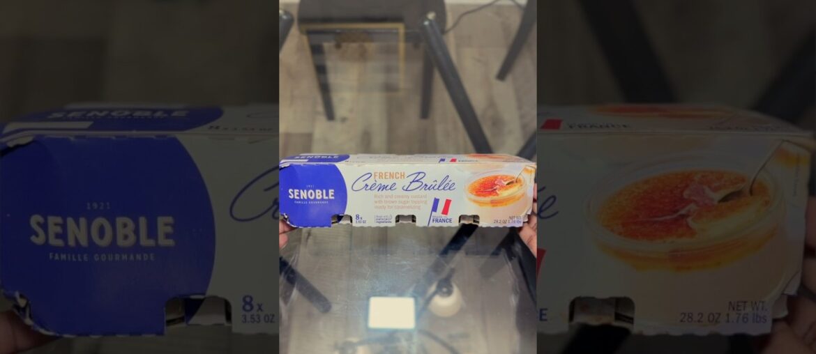 Costco French Crème Brûlée Review 🇫🇷 | Must Try or Skip? | Costco Cart Check