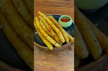 The crispiest fries you'll ever make at home 😤🔥 #ytshorts #snacks #fries #potato