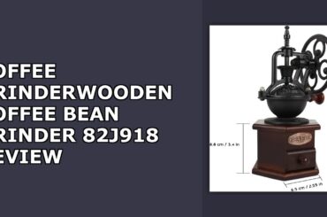 Coffee Grinder,Wooden Coffee Bean Grinder Manual Coffee Grinder Roller, Antique Coffee Mill Review
