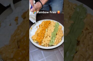 Rainbow 🌈 Style French Fries 🍟