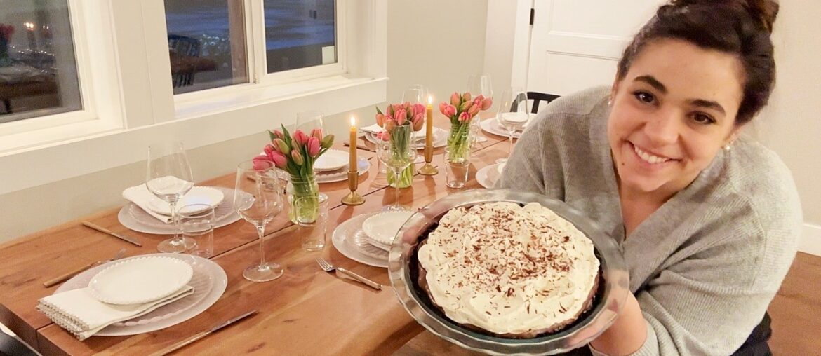 My First Home-Cooked Meal Postpartum | Valentine’s Dinner with Grandparents