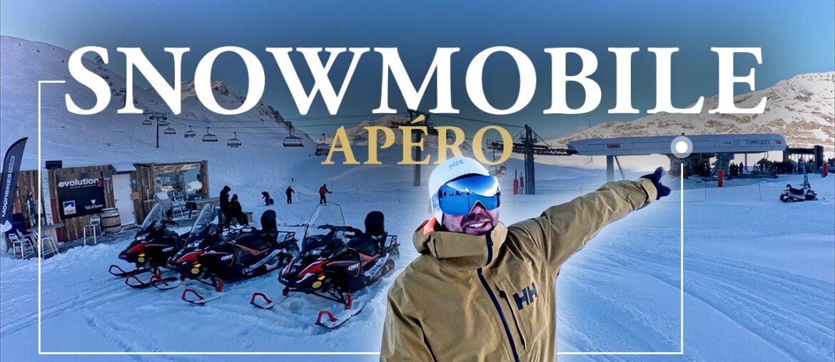 Snowmobile to the Best Mont Blanc View in Val d’Isère + Savoyard Apéritif